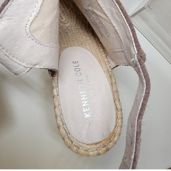 Kenneth Cole New York women' Olivia 2 Perf Espadrille Wedge Sandal  SIZE 8 - Picture 12 of 15